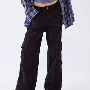 BDG Y2K Black Cargo Pants